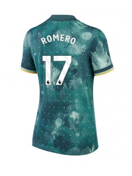 Billige Tottenham Hotspur Cristian Romero #17 Tredjedrakt Dame 2024-25 Kortermet